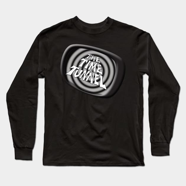 The Time Tunnel Long Sleeve T-Shirt by RetroZest